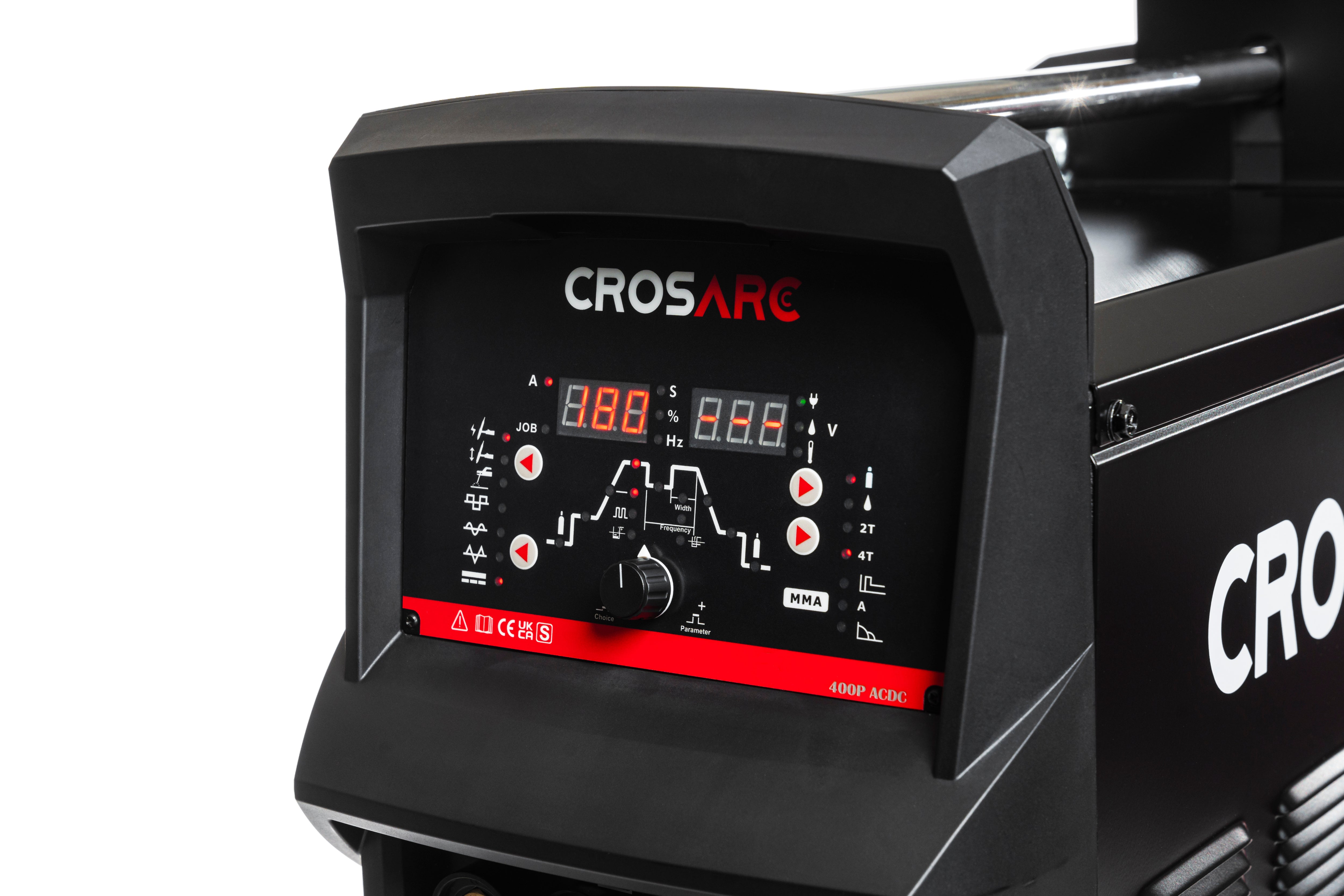 CROSARC TIG (400 AC/DC) Angle Display CROSARC TIG (400 AC/DC) Angle Display